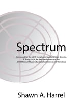 Spectrum Concert Band sheet music cover